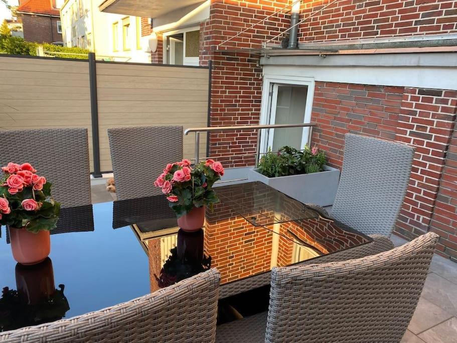 Ferienwohnung Hereinspaziert Вилхелмсхафен Екстериор снимка